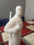 Budenovka cap Red Army figure made of early Soviet hard plastic – detail 9