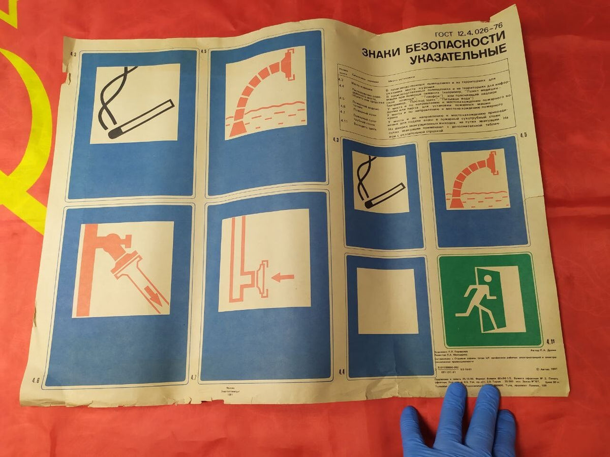 Tula print details and 25,000 copy print run on the 1991 poster – detail 10