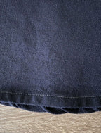 Hand-sewn cuffs on the USSR school uniform dress – detail 6