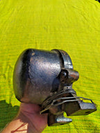 Heavy cast iron housing of a vintage Soviet industrial siren – detail 8