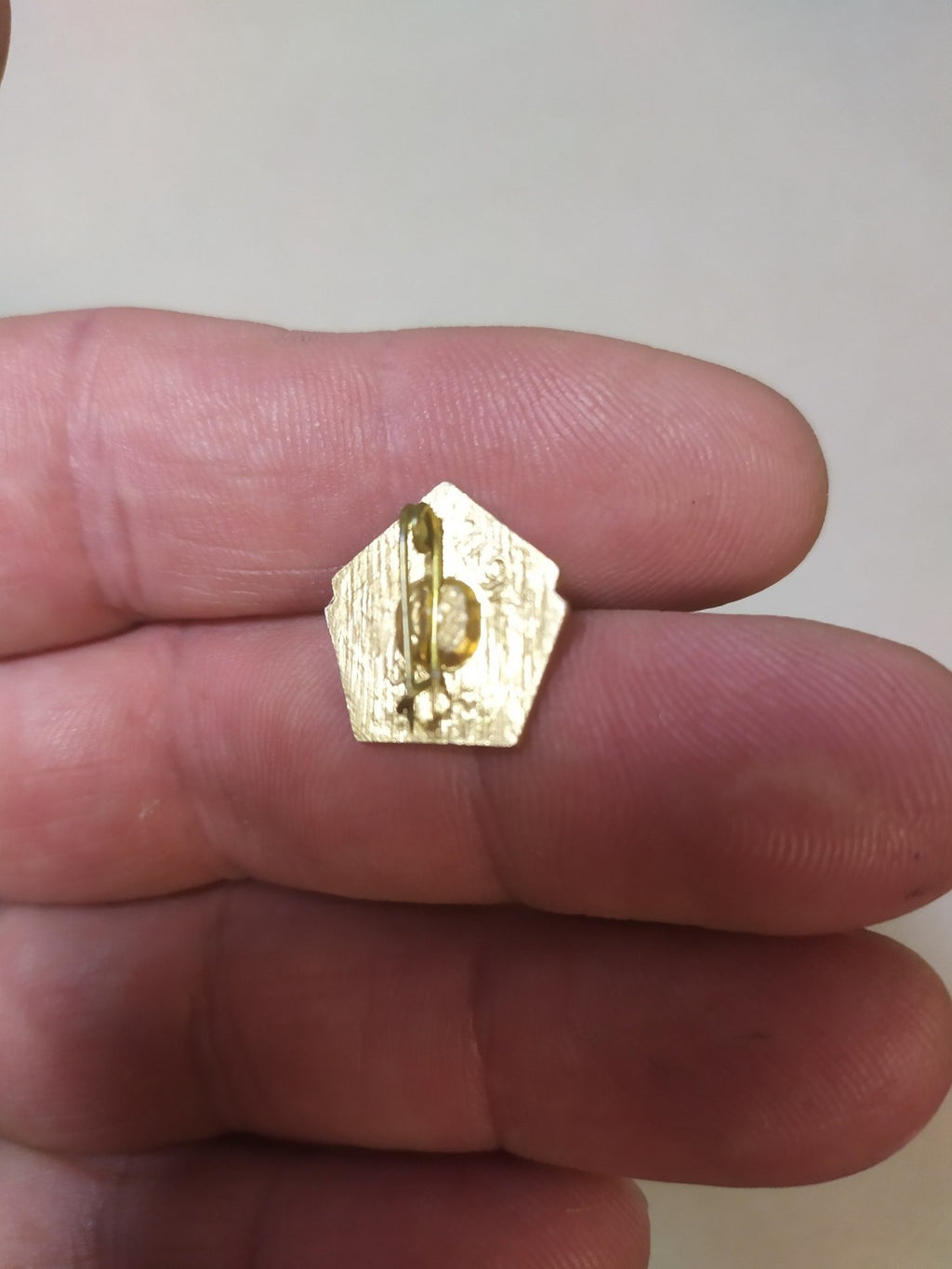 Old Soviet Luna-2 pin reverse and fastening