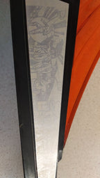 Old USSR space monument lamp seen from the side – detail 16
