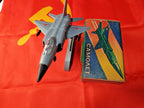 Heavy metal display stand for the Soviet Su-15 model
