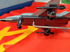 Heavy metal display stand for the Soviet Su-15 model – detail 7
