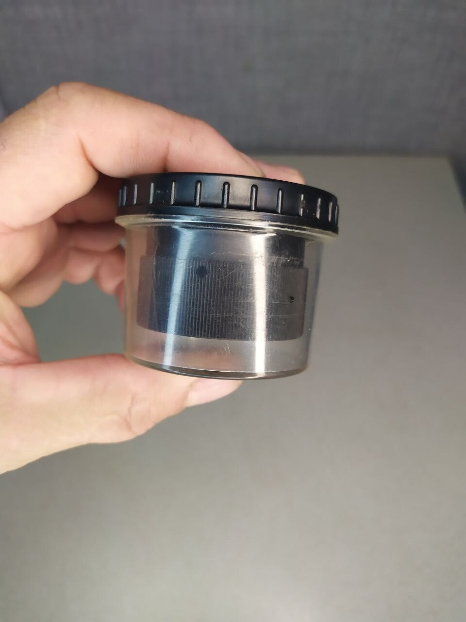 TK-2M serial number 073114 on the Soviet lens accessory