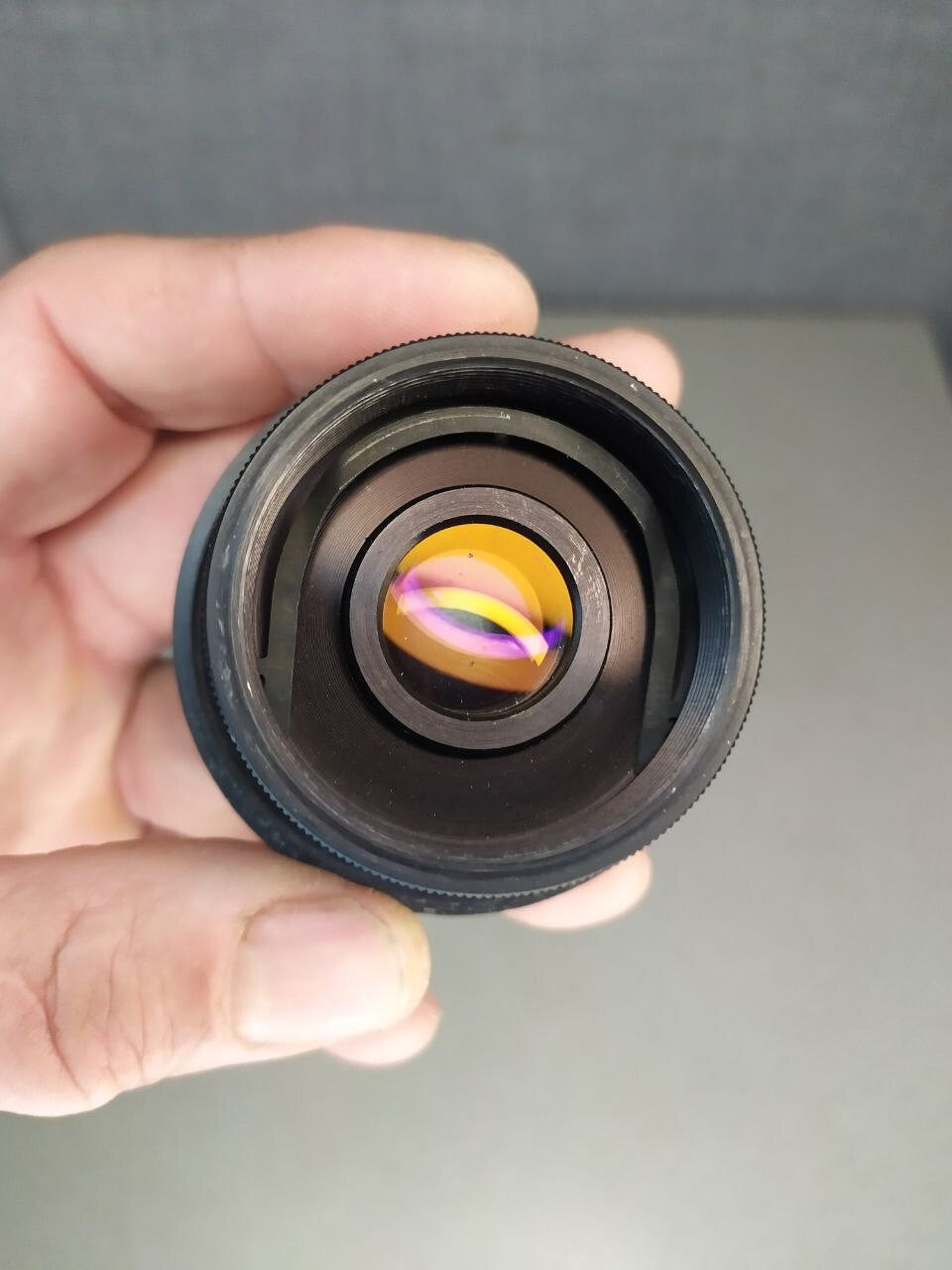 Metal body of the teleconverter for Zenit camera and Helios 44 lenses