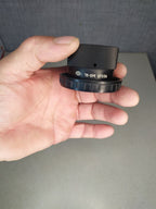 TK-2M serial number 073114 on the Soviet lens accessory – detail 9