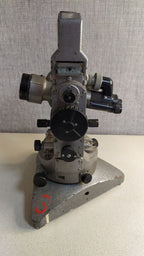 USSR theodolite T2 side view showing adjustment knobs – detail 11
