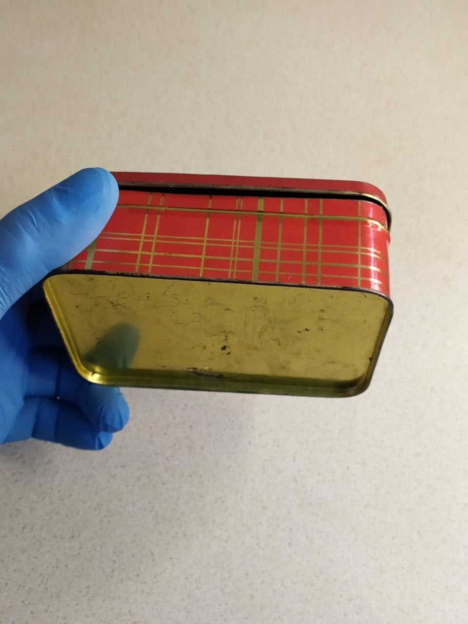 USSR Kremlin tin box measured at about 12 x 8.5 x 3.5 cm – detail 10