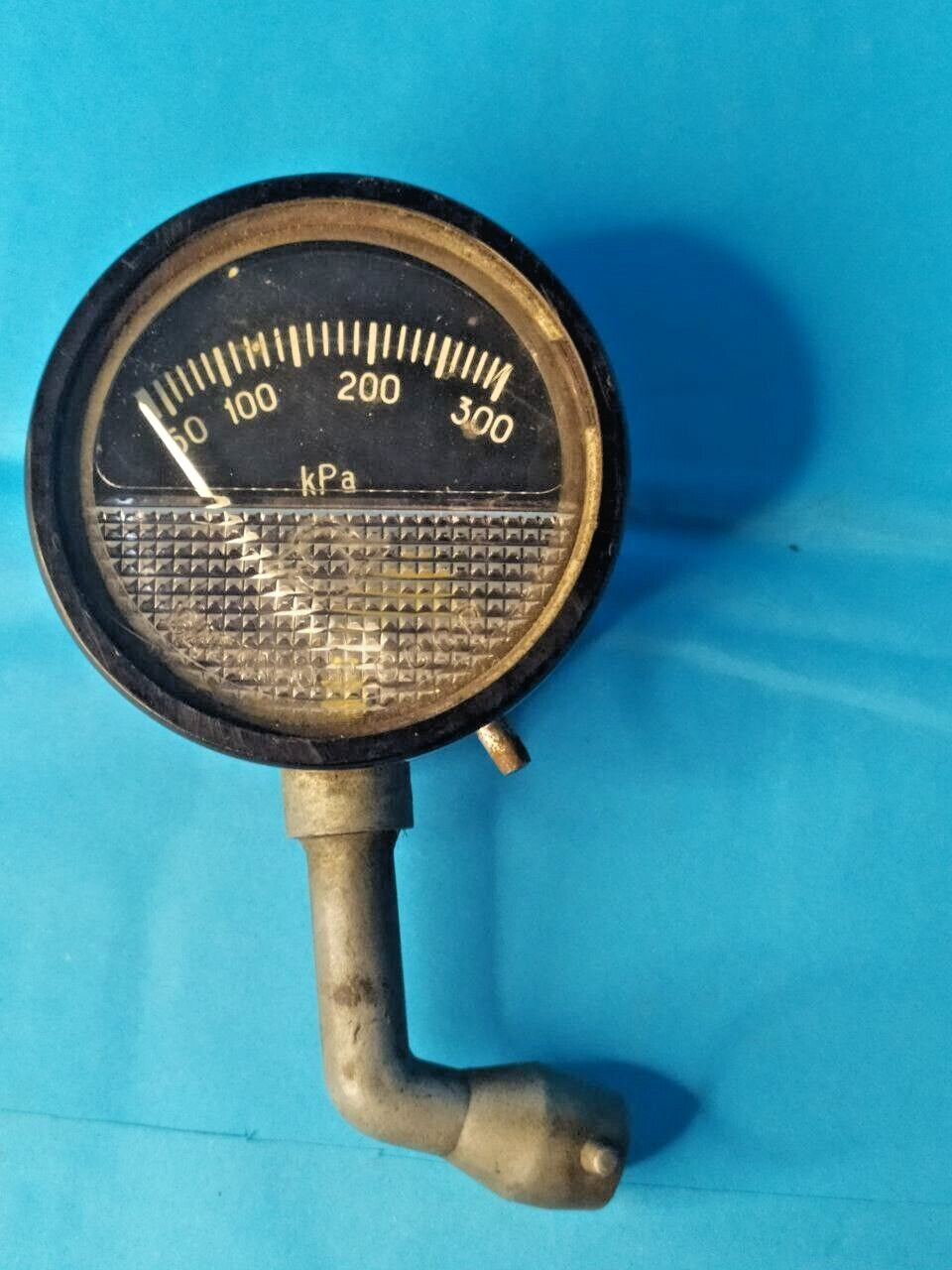 Back plate of Soviet pressure gauge with GOST 19921-81 and State Quality Mark