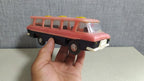 Vintage Soviet toy bus with wrap-around windshield and roof skylights – detail 11