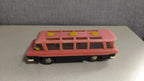 Original factory mark on the chassis of the old Soviet toy bus