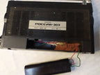 Vintage Soviet portable radio Rossiya-303 back panel with GOST marking and rubles price – detail 8