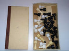 Folding cardboard chess board of the Malyutka mini set