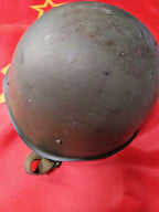 Soviet Army SSh-40 steel helmet front view – detail 5