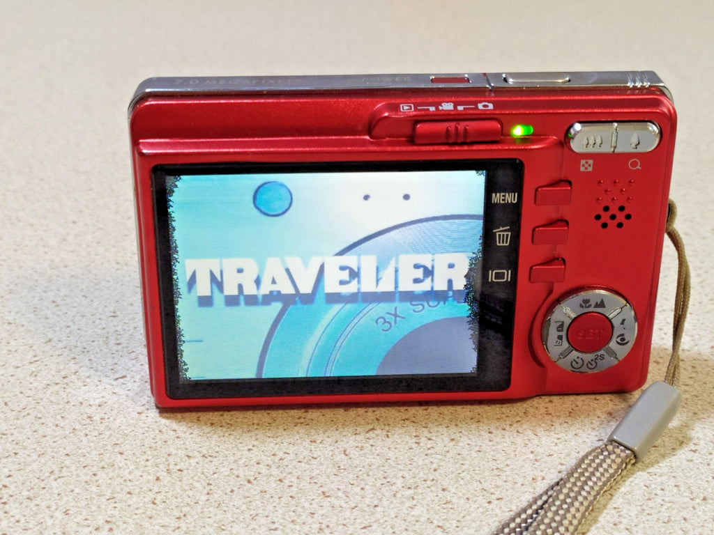 Traveler Super Slim XS 70 with wrist strap and case – detail 7