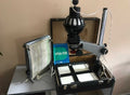 UPA-510 Soviet photo enlarger kit in its original hard-shell carrying case