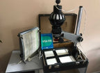 UPA-510 Soviet photo enlarger kit in its original hard-shell carrying case