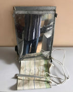 Vintage USSR portable photo enlarger with vertical column and lamp house – detail 8