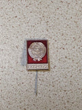 USSR 50 years anniversary pin badge 1922-1972 with Soviet state emblem