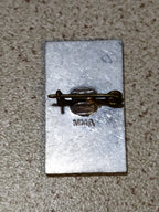 Soviet anniversary pin for the 50th year of the October Revolution – detail 5