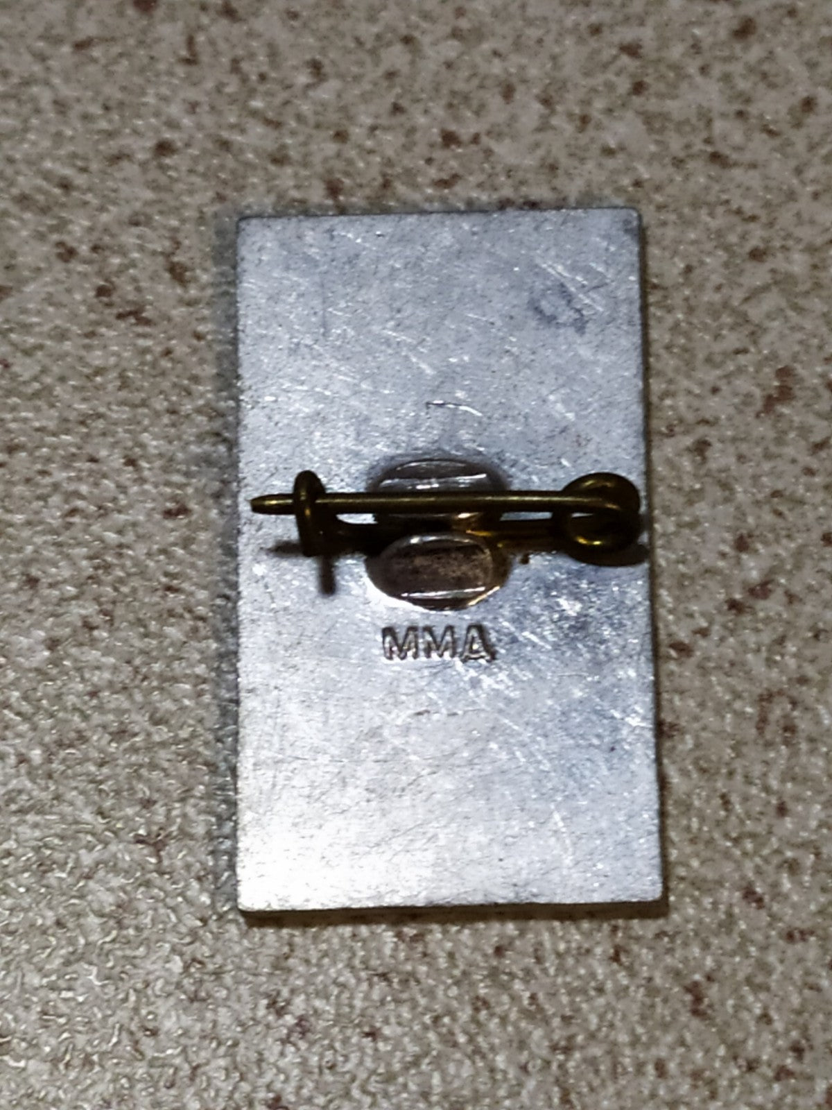 Soviet anniversary pin for the 50th year of the October Revolution – detail 5