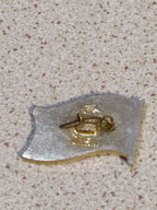 Reverse of the USSR commemorative badge showing the fastening