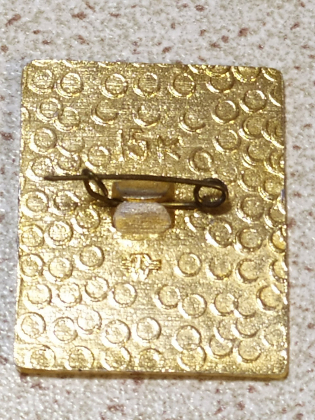 Reverse of a 1973 Soviet anniversary badge