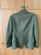 Soviet soldier jacket, close-up of the collar and buttons – detail 12