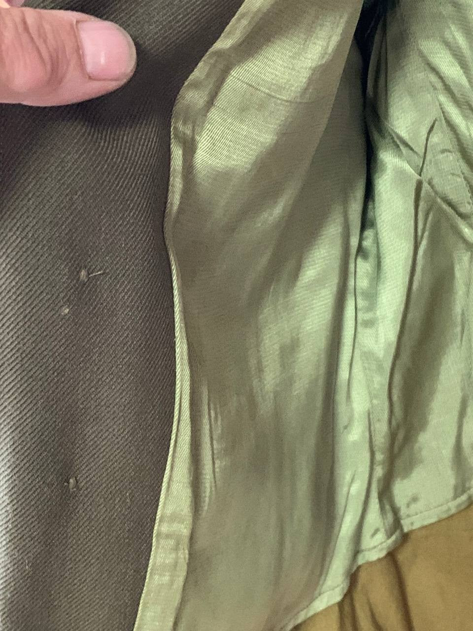 Soviet Army uniform jacket from the 1976-1989 era, back view – detail 8