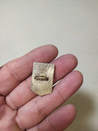 Reverse side of old Soviet Communist Labor badge