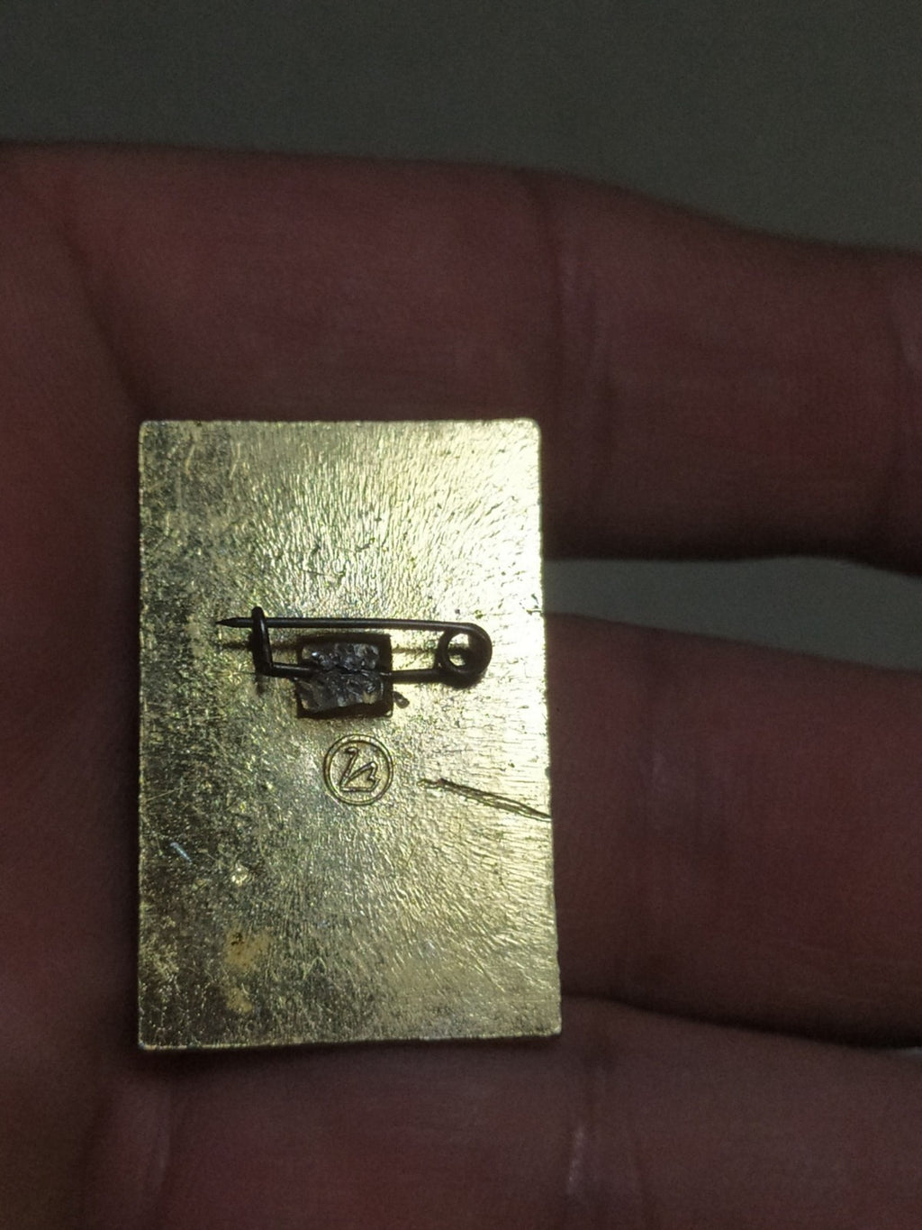 Soviet space rocket and Aurora cruiser badge front view – detail 5