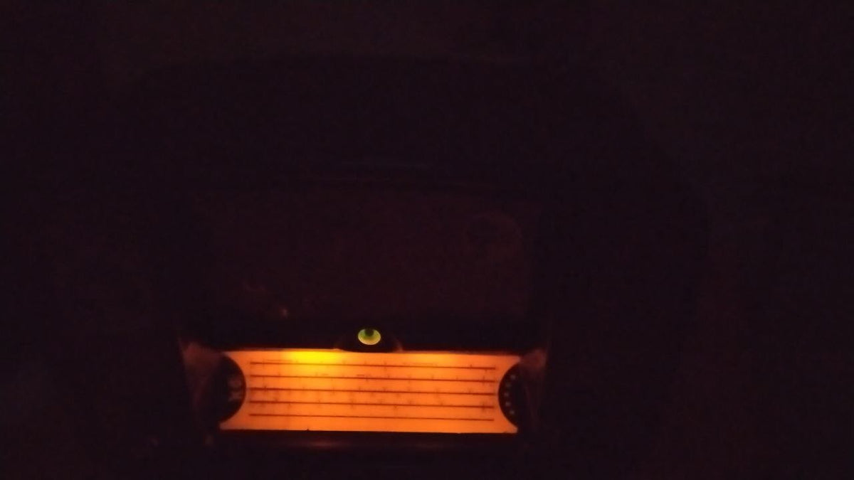 Soviet vintage radio VEF Baltika with illuminated dial scale – detail 17