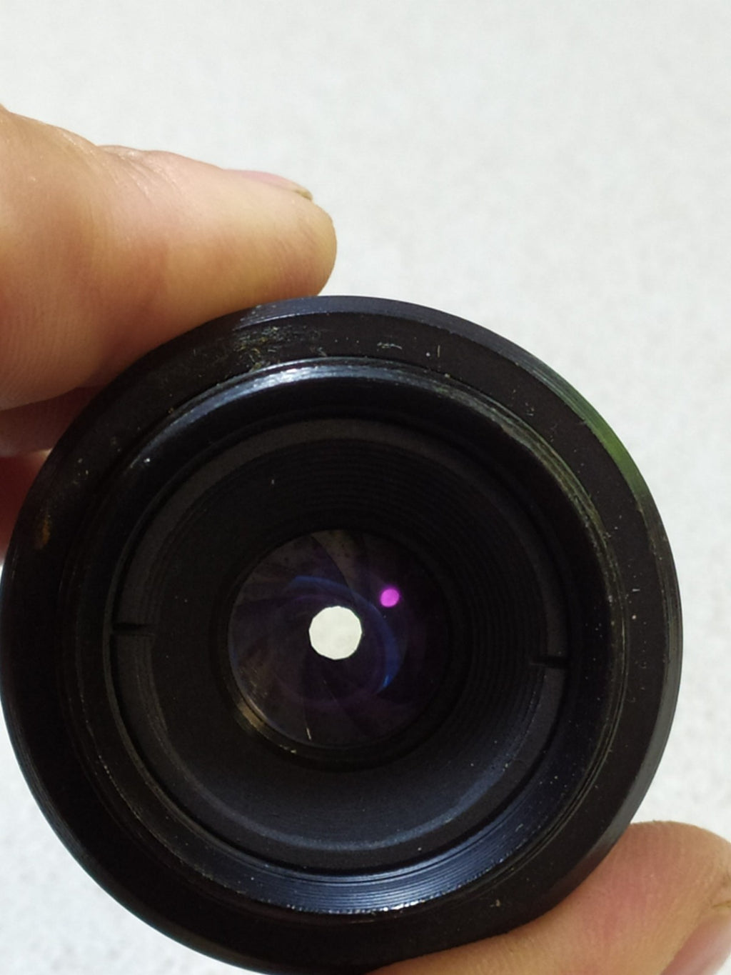 Soviet vintage lens Vega-11U with front and rear caps – detail 10