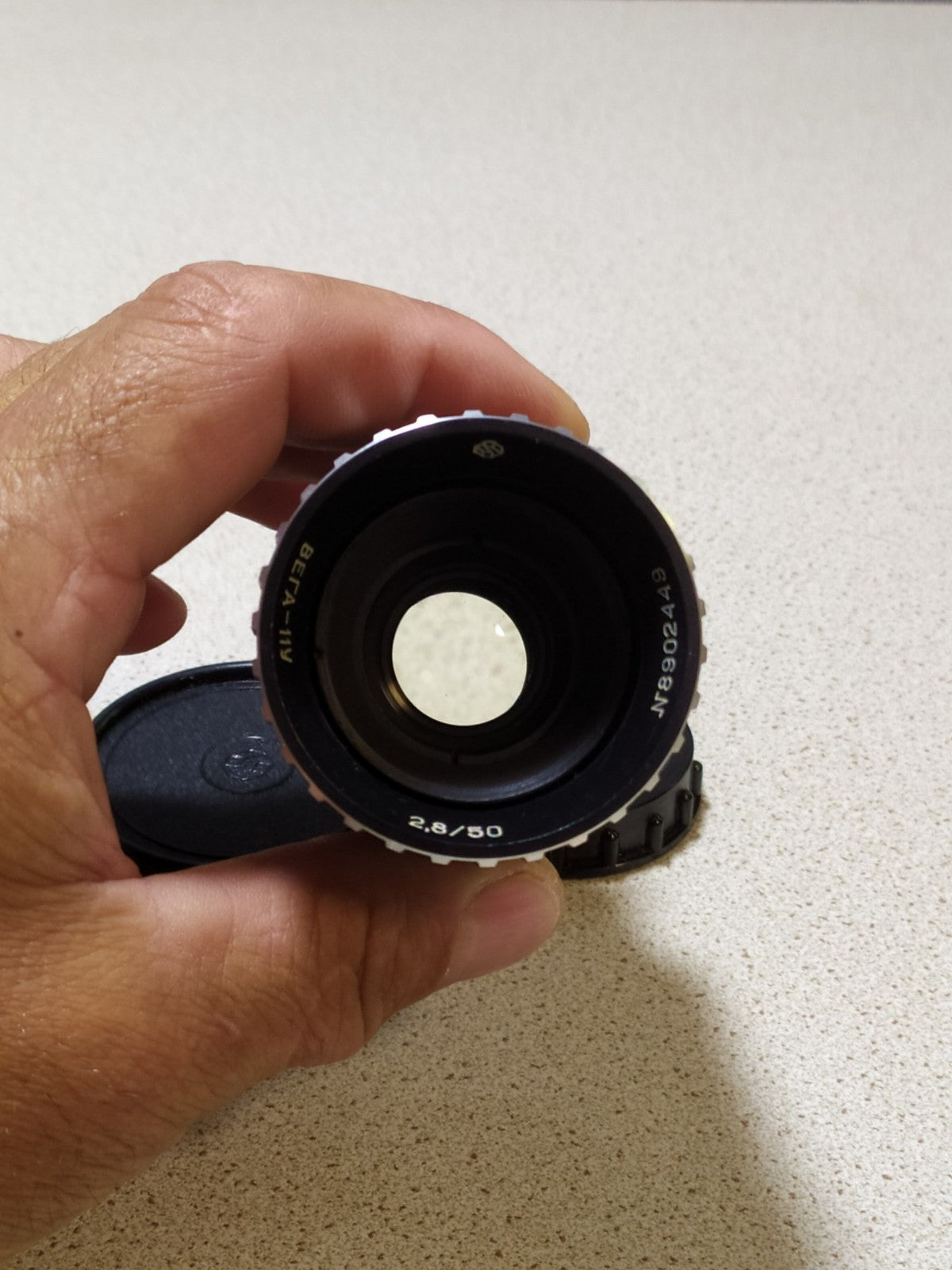 M39 macro lens Vega-11U aperture ring and serial number N8902449