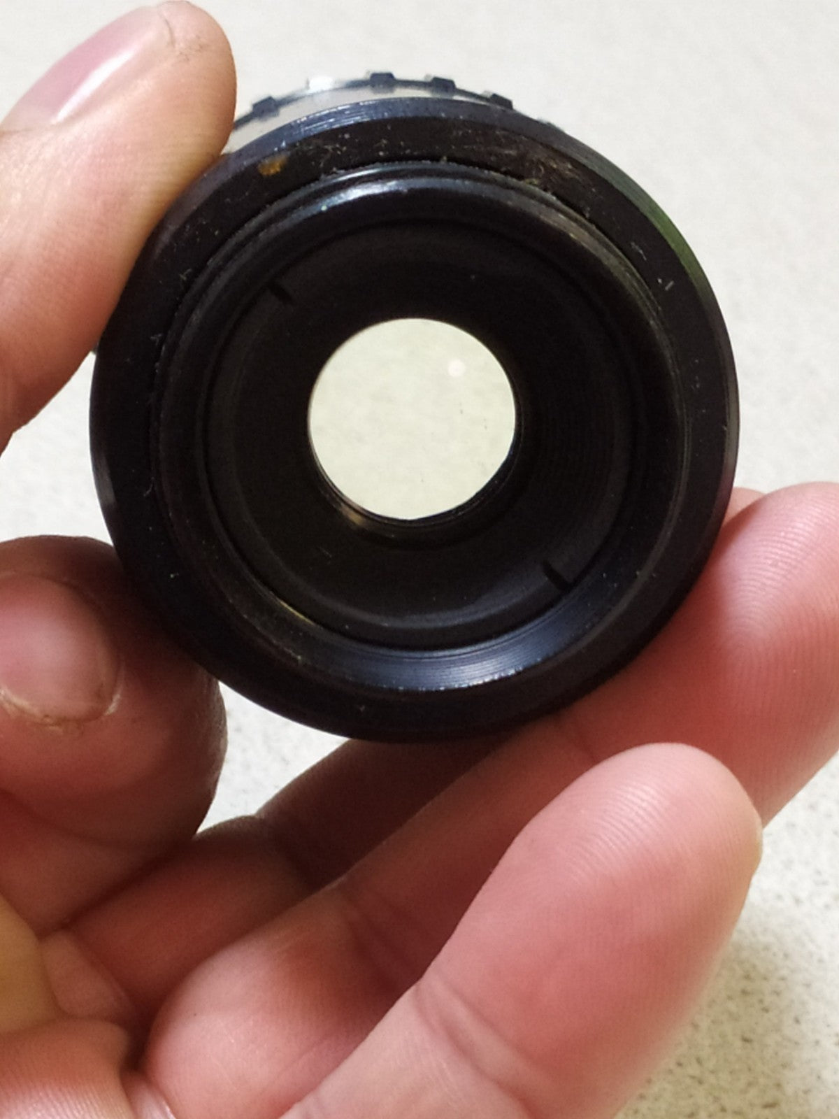 Soviet vintage lens Vega-11U with front and rear caps – detail 7