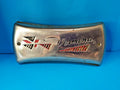 Vermona harmonica with tremolo, made in the GDR, chrome covers and blue plastic comb