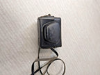 Original black carrying case and lens cap for the Vilia