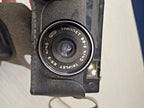 Vilia camera with black textured body and silver bottom plate – detail 8
