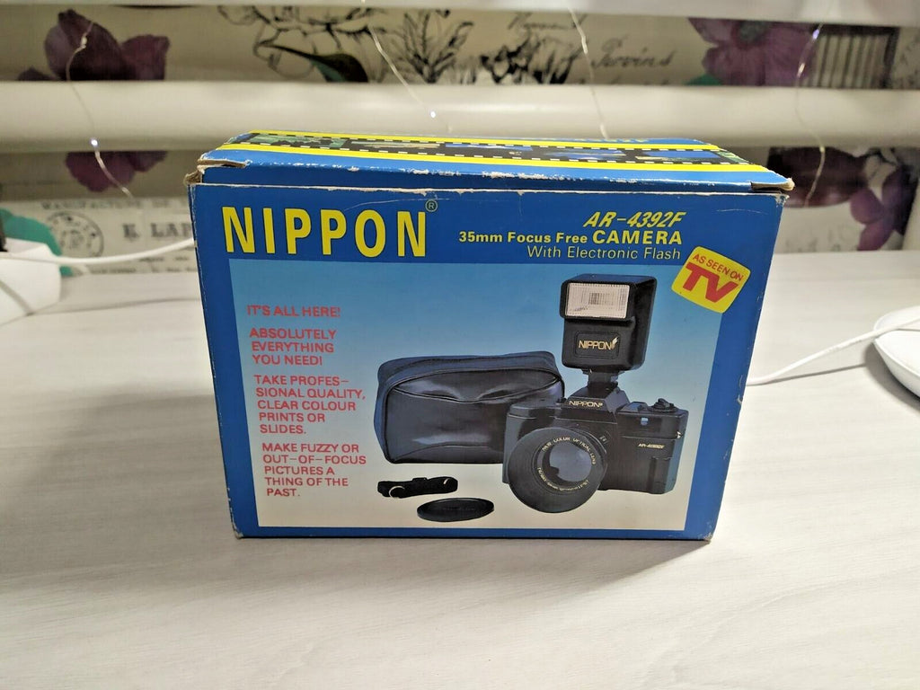 Nippon AR-4392F 50mm focus-free lens with Lens Made in Japan engraving