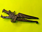 Dragon figurine nutcracker measured at about 20 cm long