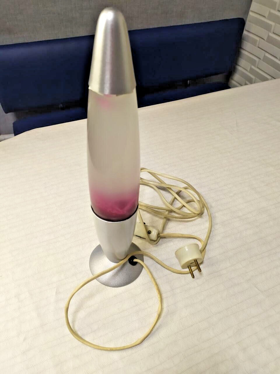 Lava lamp power cord with on/off switch and European plug