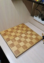 Soviet board game folding board with backgammon layout inside – detail 5