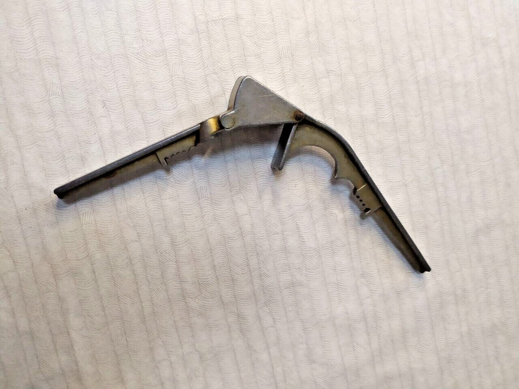 Soviet kitchenware garlic press handles and hopper – detail 6