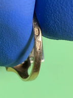 USSR gold ring side profile showing the band – detail 8