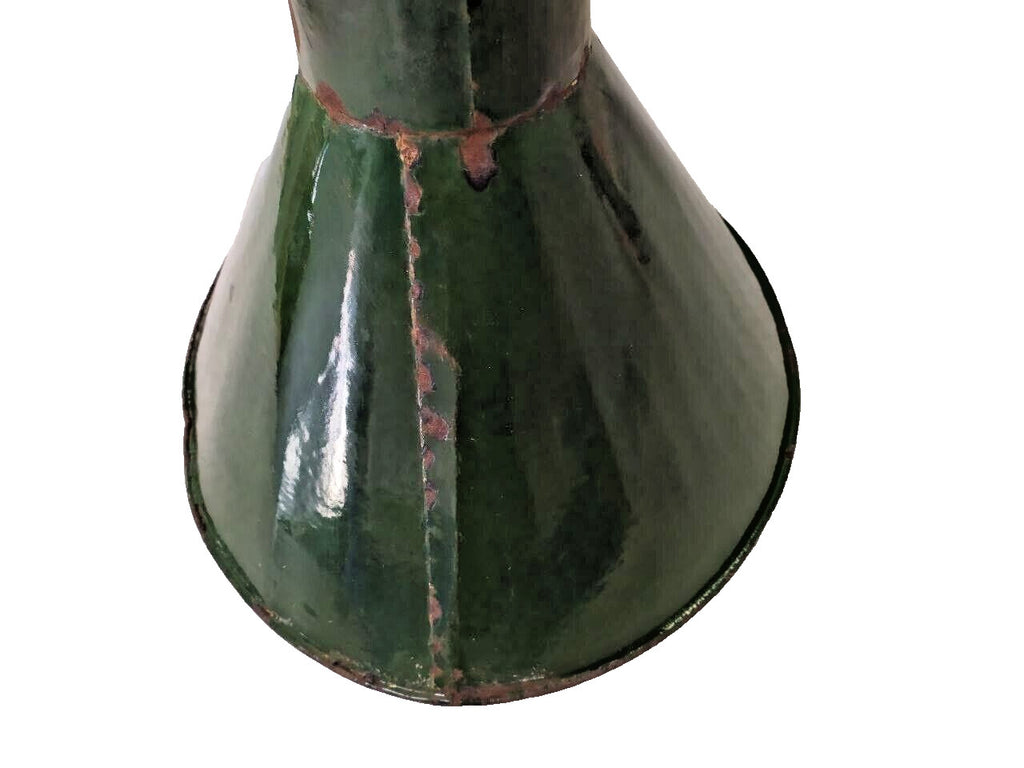 Soviet lampshade side with white factory logo and 1966 date stamp – detail 5