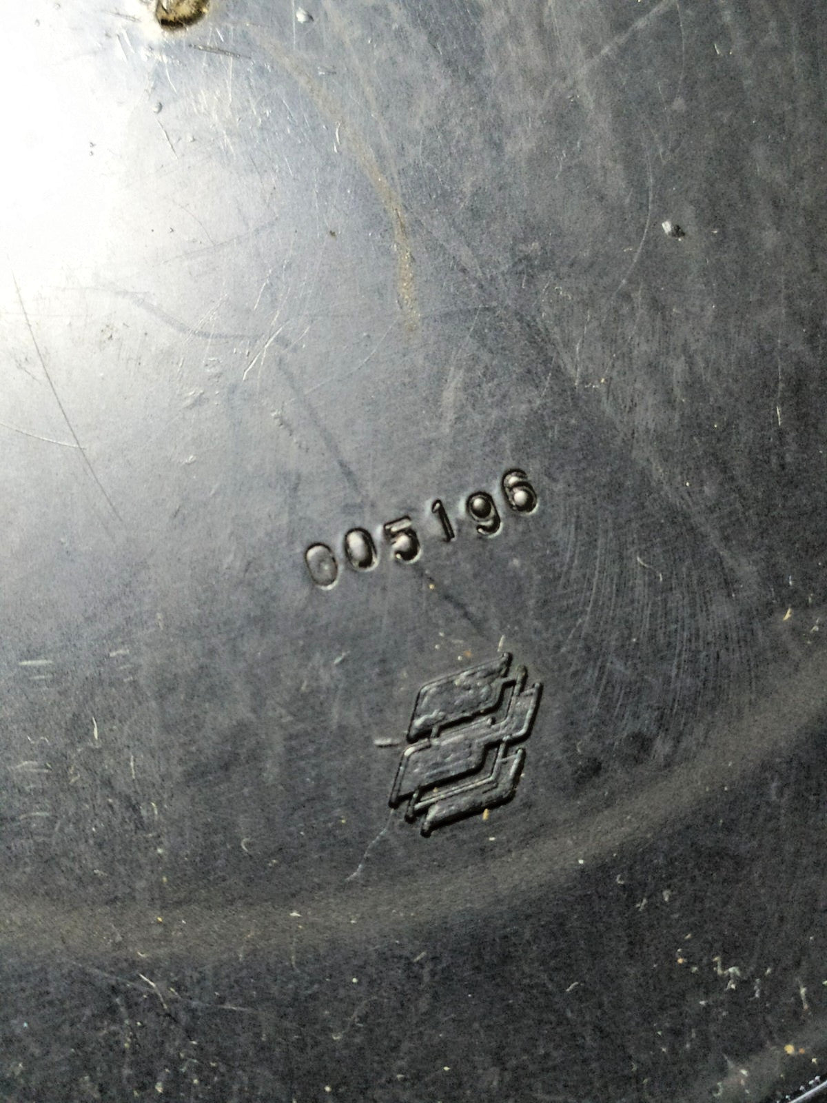 Space Age night light from the USSR, close-up of the glowing fiber bundle – detail 12