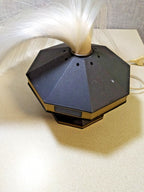 Soviet lamp Victoria label with model code and serial number 005196