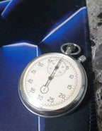 Soviet watch vintage collectible, Agat analog timer back – detail 7