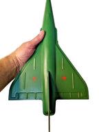 Three-wheel landing gear of the vintage USSR toy airplane – detail 7